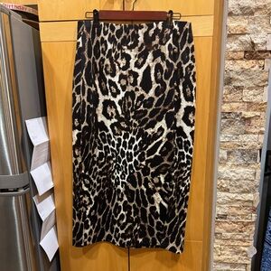 Leopard Print Skirt